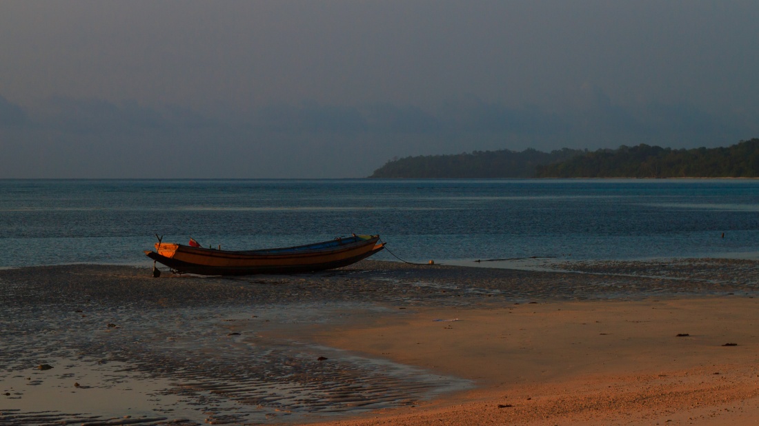 Photograph of Boat at Dawn